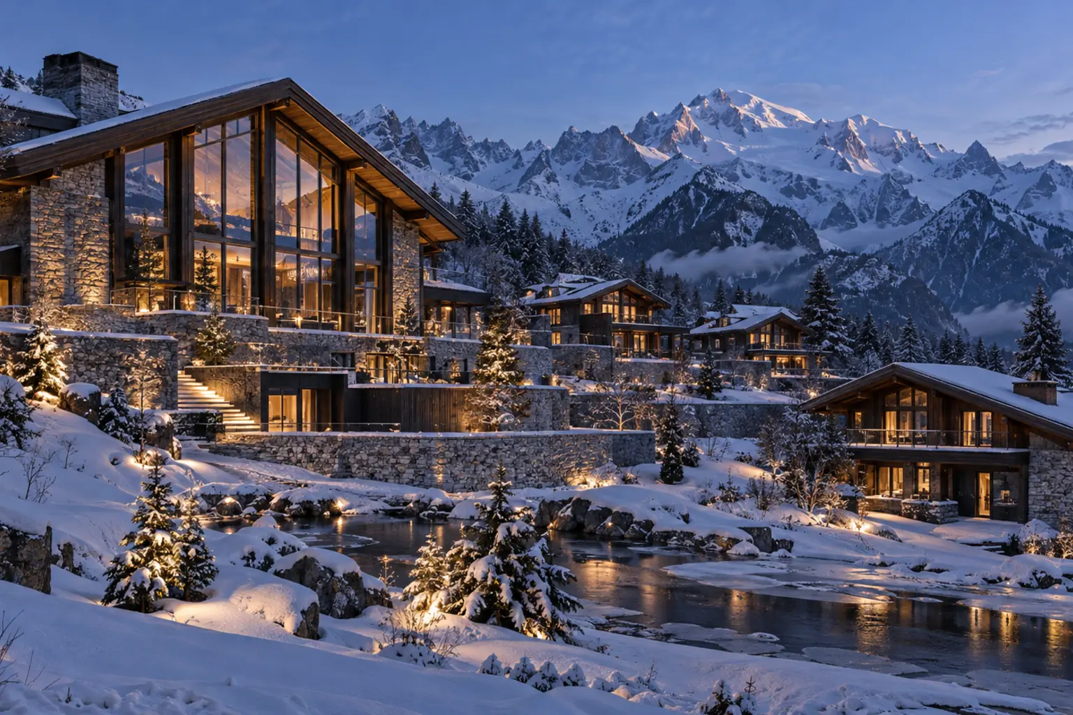 Original Chamonix Property exterior